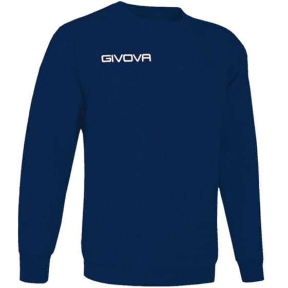 Мужской свитшот спортивный синий Givova Maglia One M MA019 0004 sweatshirt