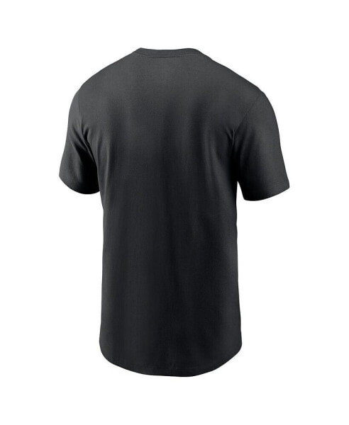 Men's Black USC Trojans Primetime Evergreen Wordmark T-Shirt