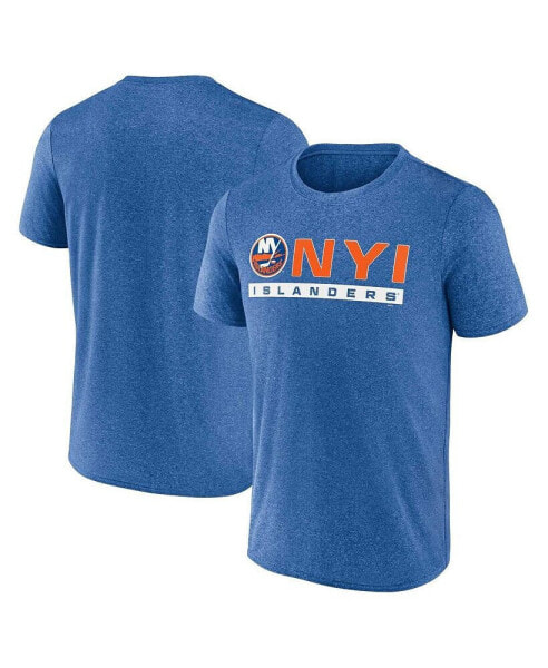 Men's Heather Royal New York Islanders Playmaker T-shirt