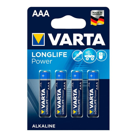 VARTA AAA LR03 Alkaline Batteries 4 Units