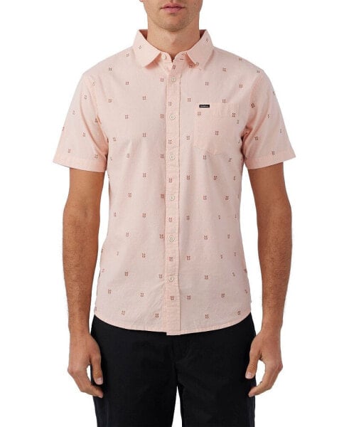 Men's Quiver Stretch Dobby Short Sleeve Standard Shirt