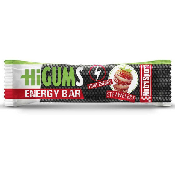 NUTRISPORT Higums 25g 1 Unit Strawberries Energy Bar