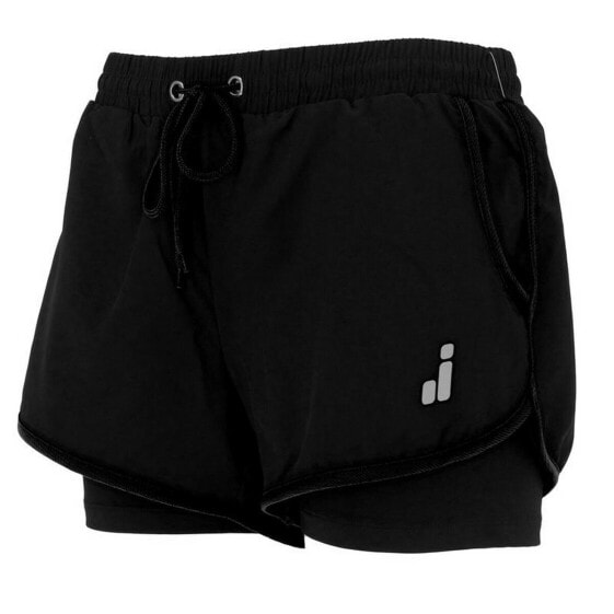 Sports Shorts for Women Joluvi Meta Duo Black