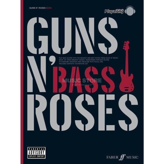 Faber Music Guns N' Roses Authentic Bass Playalong