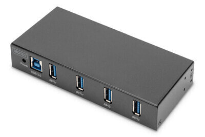 Аксессуары Digitus USB 3.0 Hub 4-Port, Industrial Line