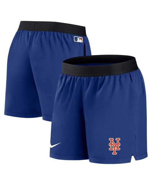 Women's Royal New York Mets Authentic Collection Team Performance Shorts