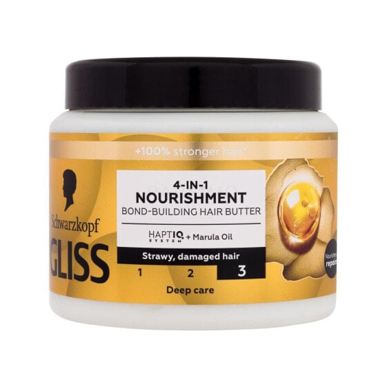 Schwarzkopf Gliss Nourishment 4-in-1 Hair Butter 400 ml haarmaske für Frauen