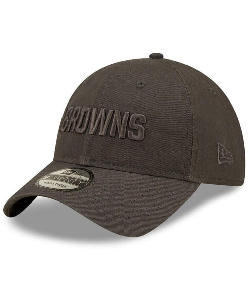 Men's Graphite Cleveland Browns Core Classic 2.0 Tonal 9TWENTY Adjustable Hat