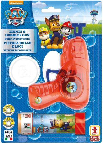 Dulcop Pistolet do robienia baniek mydlanych Paw Patrol