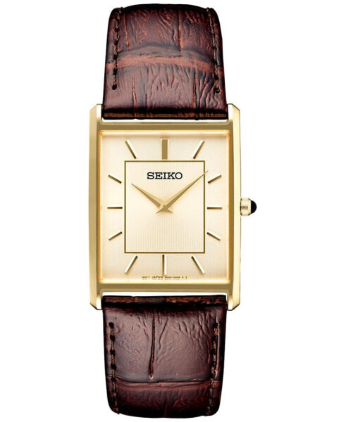 Часы Seiko Essentials Brown Leather