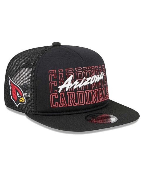 Men's Black Arizona Cardinals Instant Replay 9FIFTY Snapback Hat