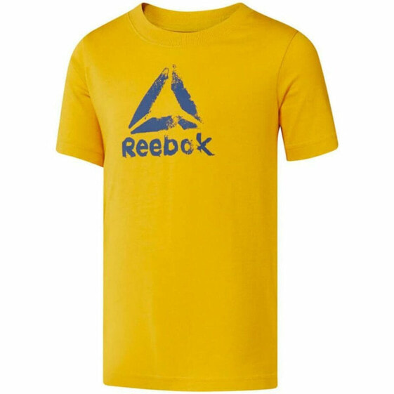 Футболка с коротким рукавом детская Reebok Elemental Жёлтый