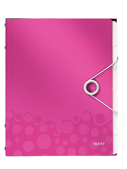 Esselte Leitz WOW - Polypropylene (PP) - Pink - Portrait - A4 - 80 g/m² - 260 mm