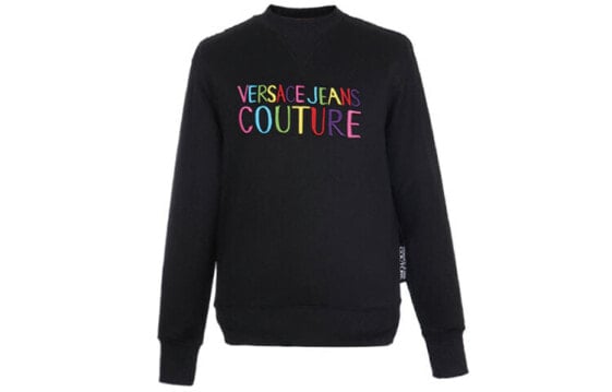 Толстовка мужская Versace Jeans Couture 彩色刺绣 logo B7GVB7GG-30325-899