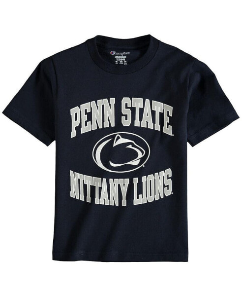 Big Boys Navy Penn State Nittany Lions Circling Team Jersey T-shirt
