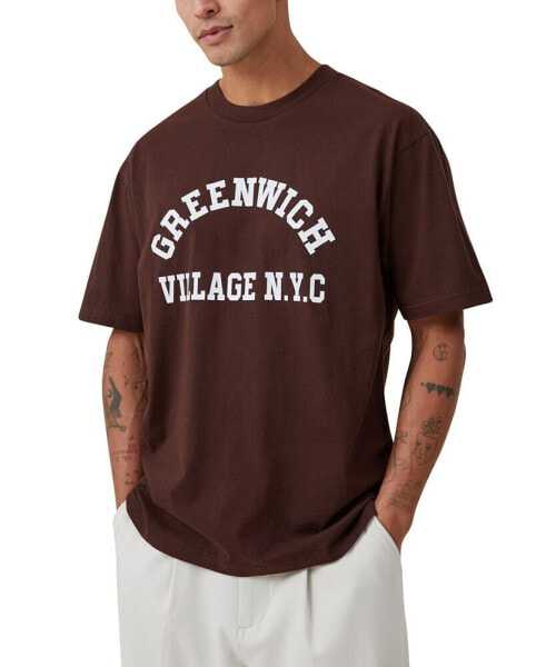 Men's Loose Fit College T-Shirt