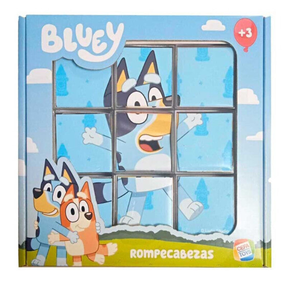 Пазл для малышей Cefa Toys Bluey 9 Cubes