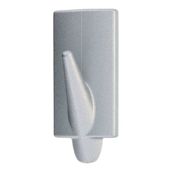 Tesa 57544-00010-03 - Indoor - Universal hook - Chrome - Plastic - Adhesive strip - 1 kg