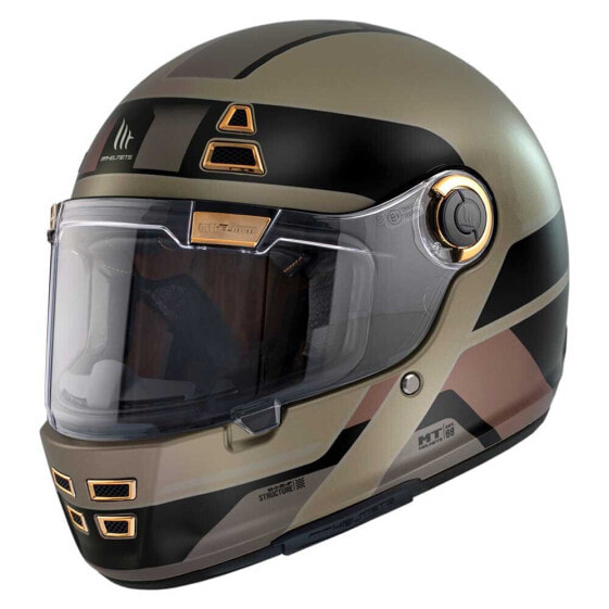 Шлем для мотоциклистов MT Helmets Jarama 68Th Full Face Glossy Black 68Th