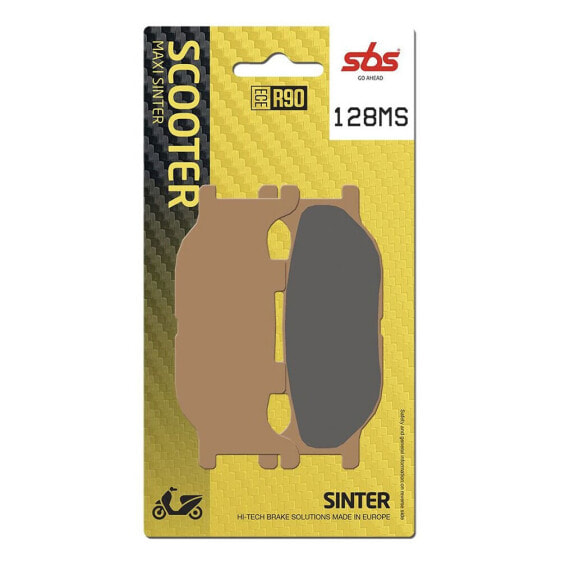 SBS Scooter Hi-Tech 128MS Sintered Brake Pads