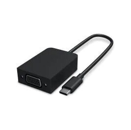 Microsoft Surface USB-C/VGA Adapter, VGA (D-Sub), USB Type-C, Male, Female, Black, 1 pc(s)