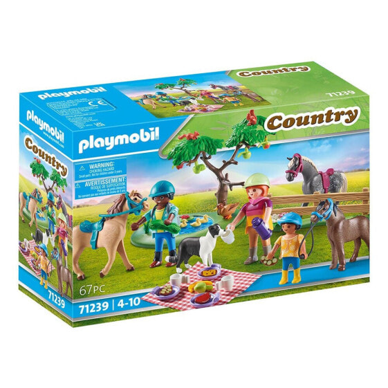 Конструктор Playmobil Пикник с лошадьми