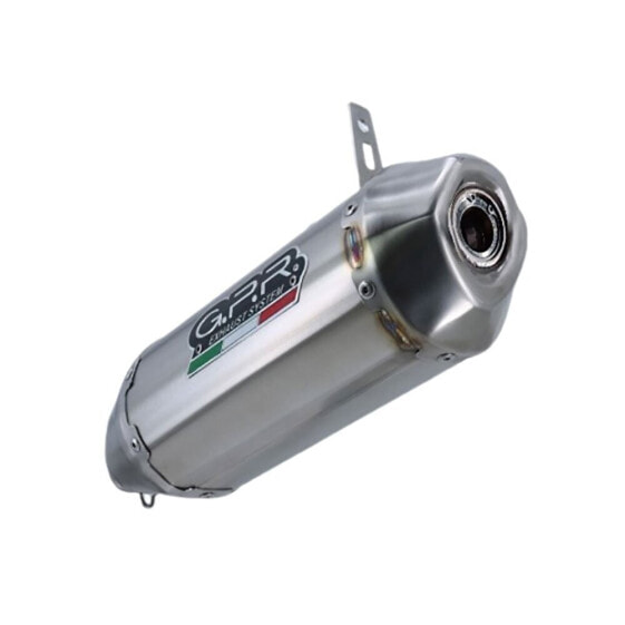 GPR EXHAUST SYSTEMS Pentacross Inox Can Am Outlander 650 XT 2013-2023 Round homologated slip on muffler