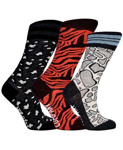 Носки женские Love Sock Company "Дикие Кошки" из хлопка, упаковка из 3 шт.