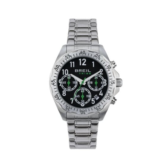 Мужские часы Breil EW0712 Чёрный Серебристый (Ø 37 mm)