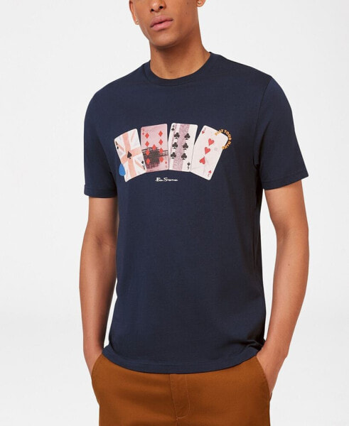 Men's Playing Cards Regular Fit T-shirt