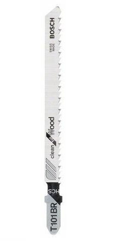 Bosch 2 608 633 623 - Jigsaw blade - Wood - High Carbon Steel (HCS) - 2.5 mm - 10 cm - 25 pc(s)