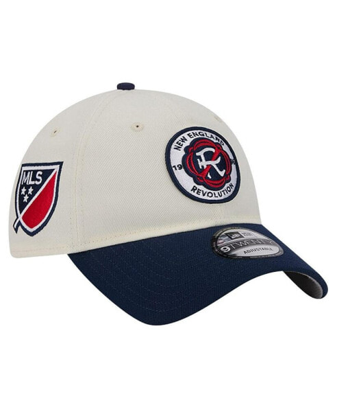 Men's White New England Revolution 2024 Kick Off Collection 9TWENTY Adjustable Hat