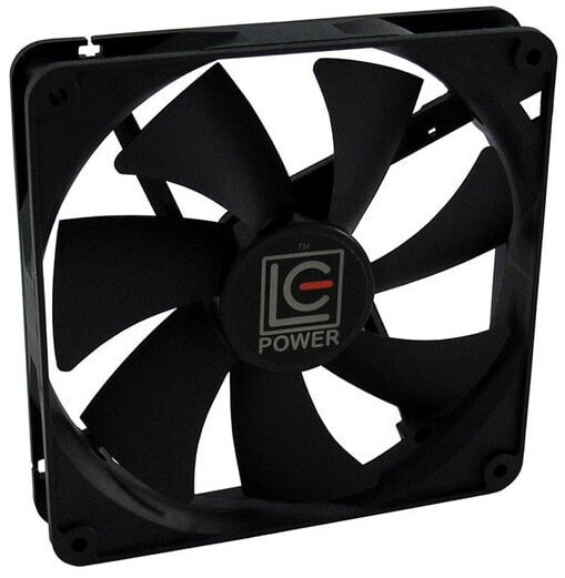 LC-Power LC-CF-140 - Fan - 14 cm - 1500 RPM - 24 dB - 82 cfm - 139.32 m³/h