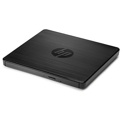HP USB External DVDRW Drive - Black - Tray - Desktop/Notebook - DVD Super Multi DL - USB 2.0 - CD - DVD