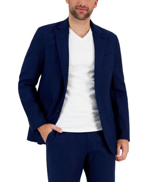 Men's 100% Linen Blazer, Created for Macy's