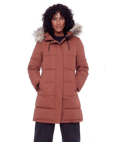 Women's - Aulavik | Mid-Length Hooded Parka Coat