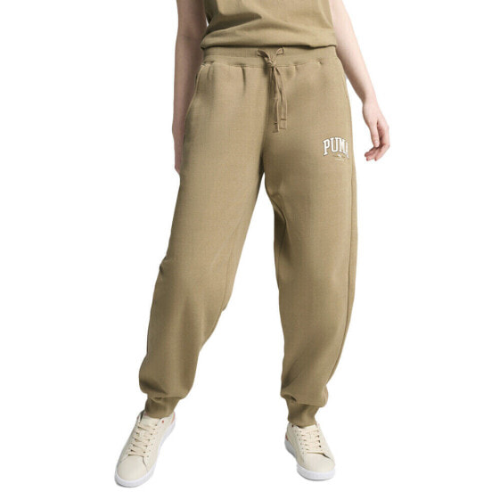 Puma Squad Pants Womens Beige Casual Athletic Bottoms 68154267