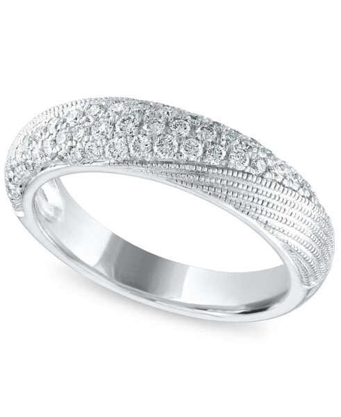 Кольцо Macy's Diamond 1/2 ct. Silver