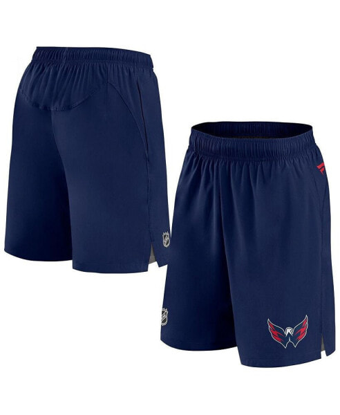 Men's Navy Washington Capitals Authentic Pro Rink Shorts