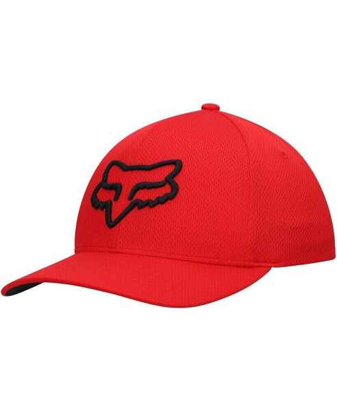 Головной убор Fox мужской Красный Шрифт Логотип 2.0 Флекс Hat.