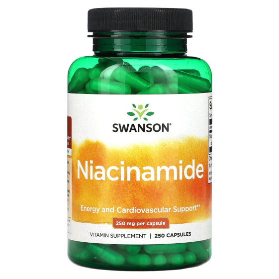 Niacinamide, 250 mg, 250 Capsules