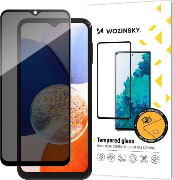 Wozinsky Wozinsky Privacy Glass szkło hartowane Samsung Galaxy A23 z filtrem Anti Spy prywatyzujące