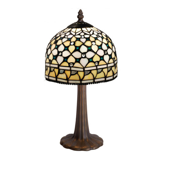 Декоративная настольная лампа Viro Queen Белый цинк 60 W 20 x 37 x 20 см