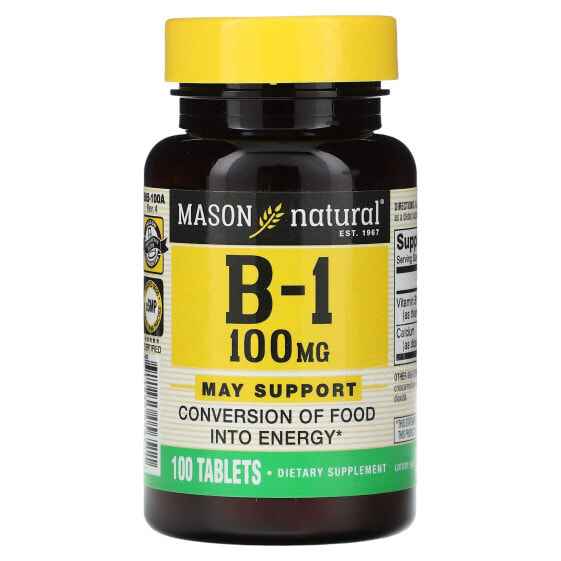 B-1, 100 mg, 100 Tablets