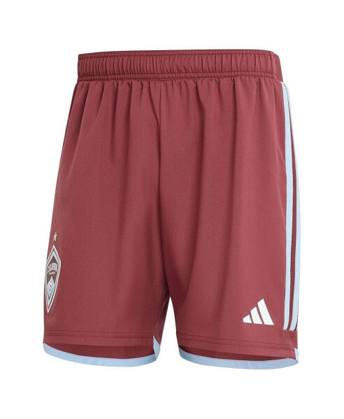 Men's Burgundy Colorado Rapids 2024 Home Authentic Shorts