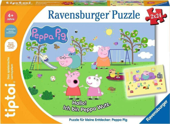 Ravensburger Ravensburger Tiptoi puzzle for little explorers: Peppa Pig