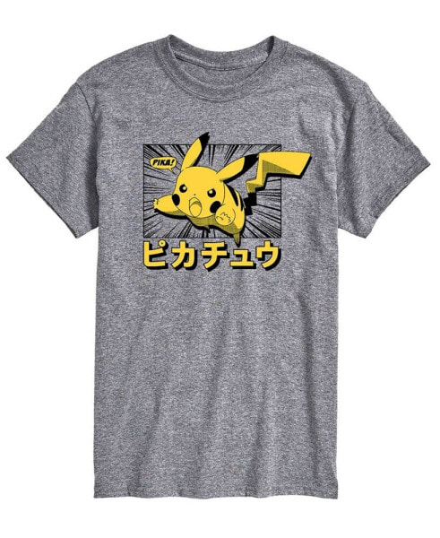 Men's Pokemon Kanji Pika Graphic T-shirt