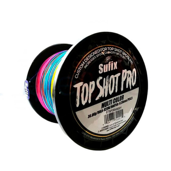 Плетеный шнур для рыбалки Sufix Top Shot Pro 823 м