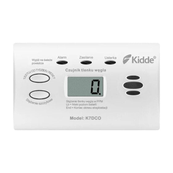 Carbon monoxide sensor Kidde K7DCO