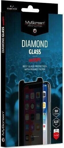 MyScreen Protector Apple iPhone 13/13 Pro 6.1"- Szkło hartowane z filtrem prywatności MyScreen DIAMOND GLASS AntiSPY